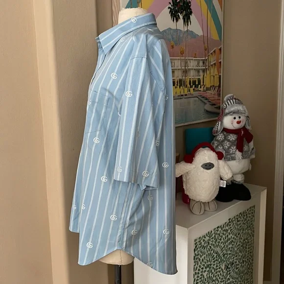 GUCCI Botton Down Shirt NWT - Picture 4 of 8